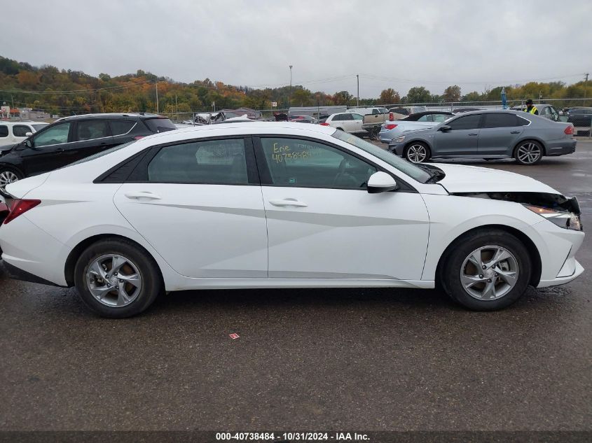 2022 Hyundai Elantra Se VIN: 5NPLL4AG5NH062480 Lot: 40738484