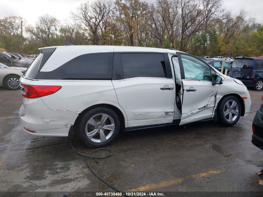 2019 Honda Odyssey Ex-L VIN: 5FNRL6H72KB016403 Lot: 40738488