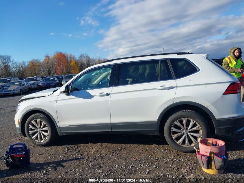 2018 Volkswagen Tiguan 2.0T Se/Sel VIN: 3VV2B7AX8JM002179 Lot: 40738490