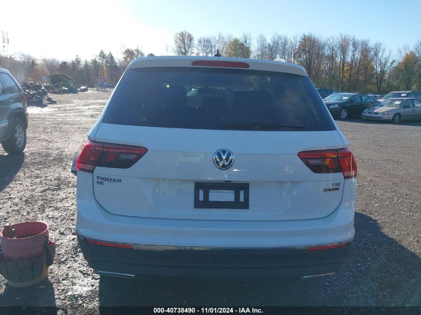 2018 Volkswagen Tiguan 2.0T Se/Sel VIN: 3VV2B7AX8JM002179 Lot: 40738490