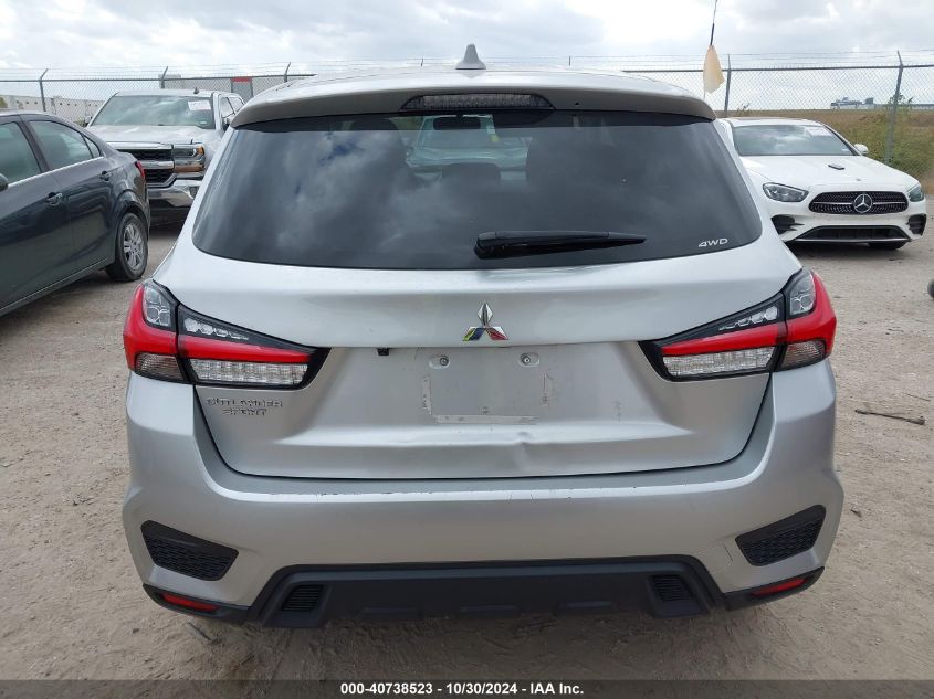 2020 Mitsubishi Outlander Sport 2.0 Be /2.0 Es /2.0 Se /2.0 Sp VIN: JA4AR3AUXLU025718 Lot: 40738523