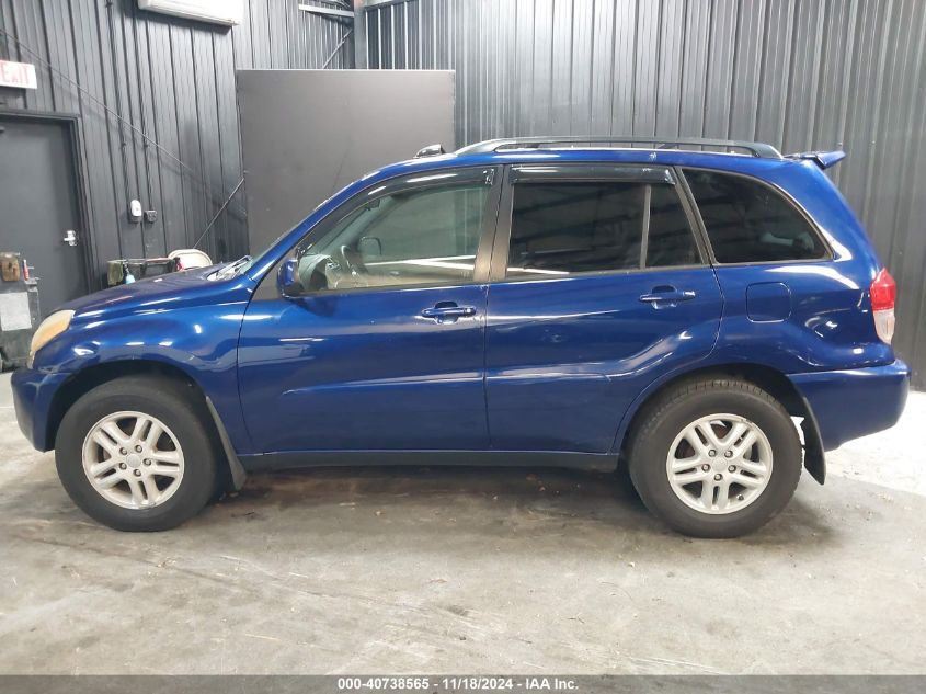 2003 Toyota Rav4 VIN: JTEHH20VX30190456 Lot: 40738565