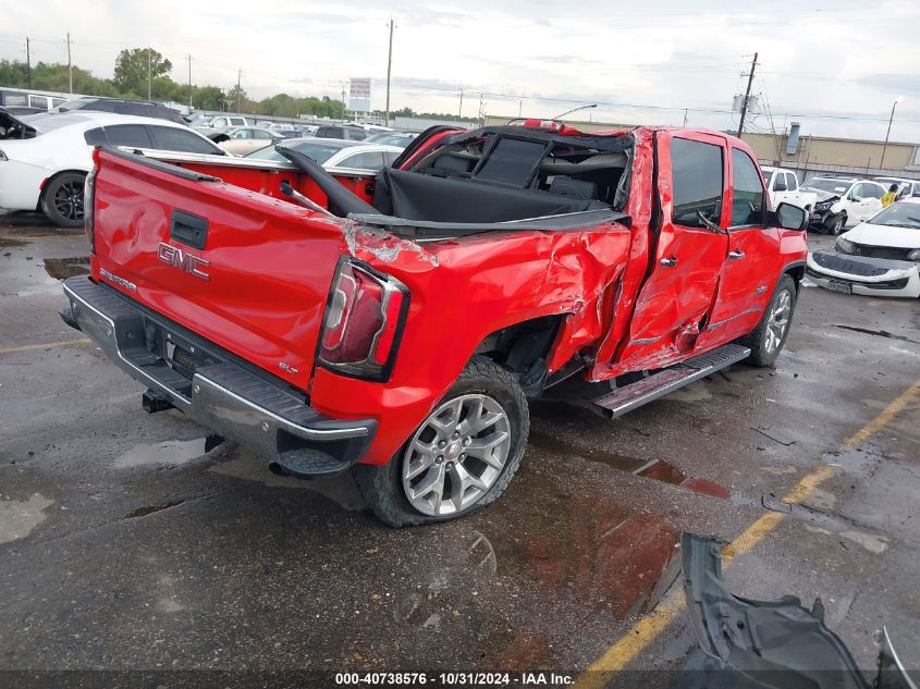 2018 GMC Sierra 1500 Slt VIN: 3GTP1NEC7JG175502 Lot: 40738576