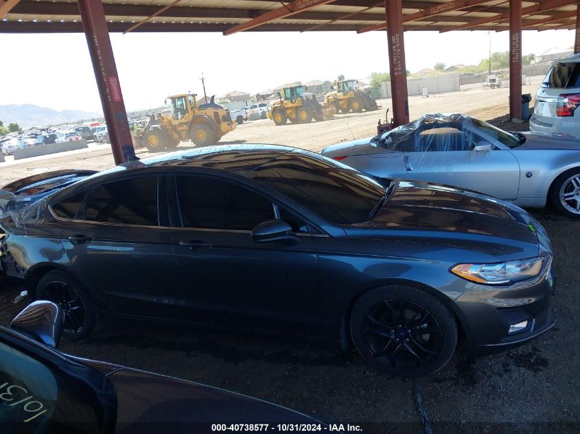 2019 Ford Fusion Se VIN: 3FA6P0HD2KR135941 Lot: 40738577