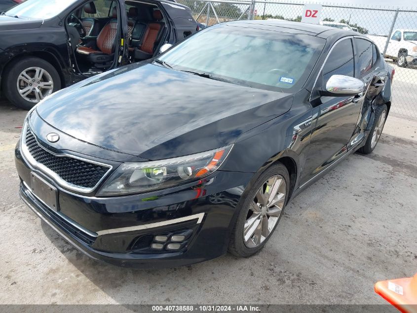 2014 Kia Optima Sxl Turbo VIN: 5XXGR4A62EG286616 Lot: 40738588