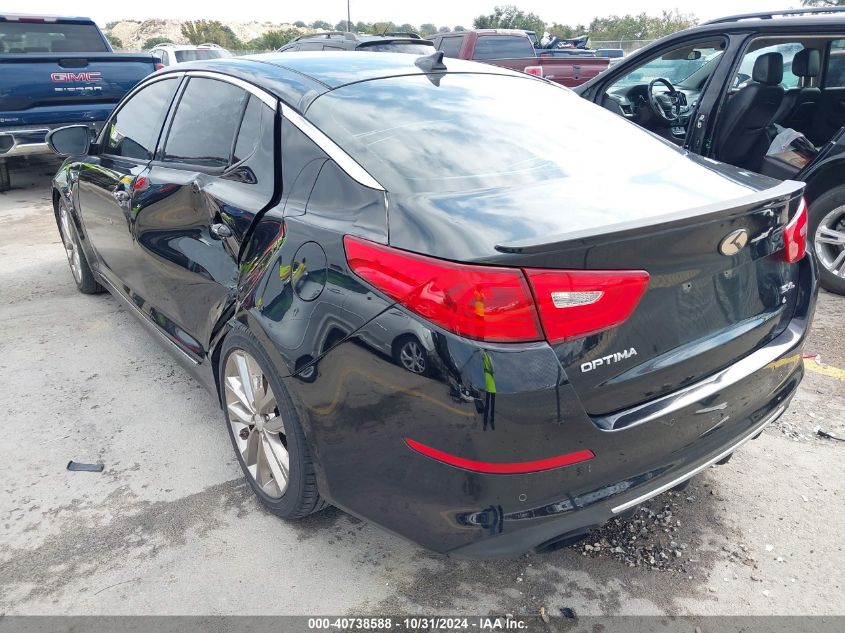 2014 Kia Optima Sxl Turbo VIN: 5XXGR4A62EG286616 Lot: 40738588