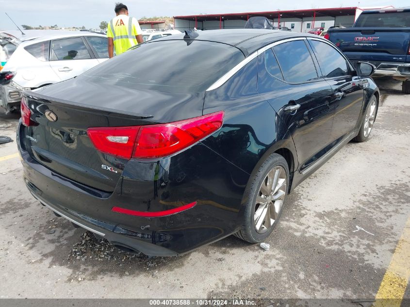 2014 Kia Optima Sxl Turbo VIN: 5XXGR4A62EG286616 Lot: 40738588