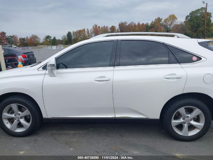 2013 Lexus Rx 350 VIN: 2T2BK1BA8DC211386 Lot: 40738590