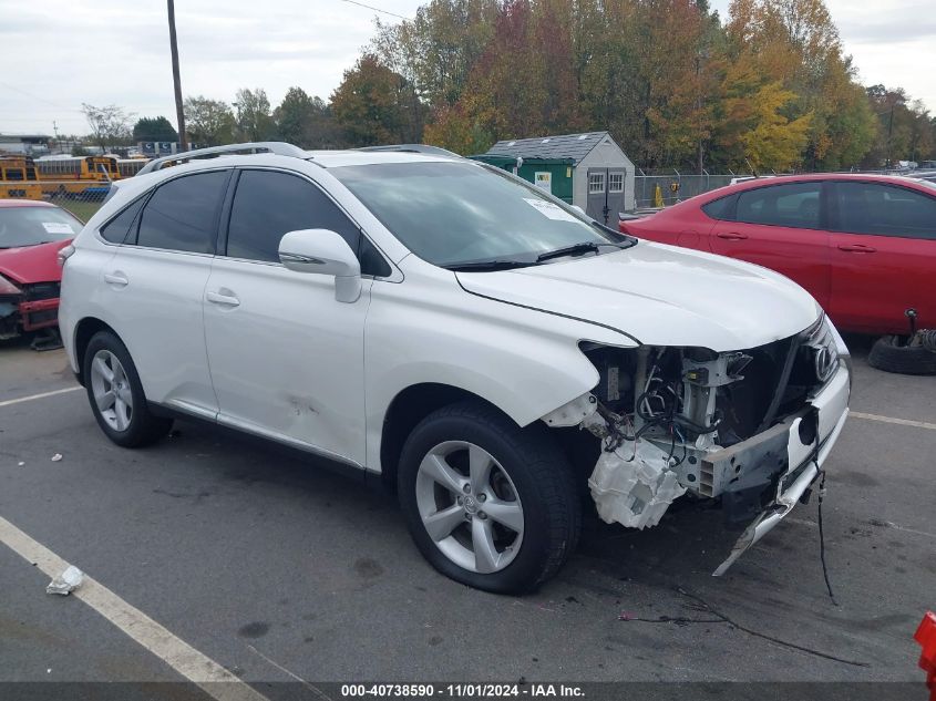 VIN 2T2BK1BA8DC211386 2013 Lexus RX, 350 no.1