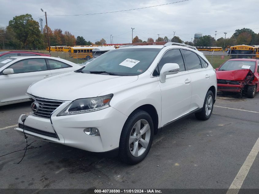 VIN 2T2BK1BA8DC211386 2013 Lexus RX, 350 no.2