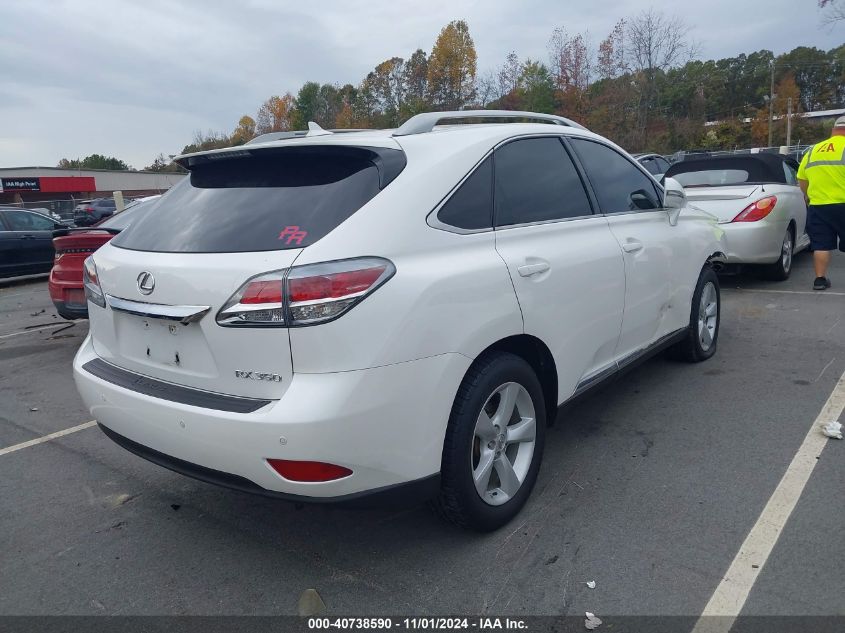 VIN 2T2BK1BA8DC211386 2013 Lexus RX, 350 no.4