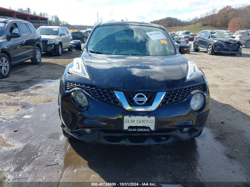 2015 Nissan Juke Sl VIN: JN8AF5MVXFT550159 Lot: 40738600