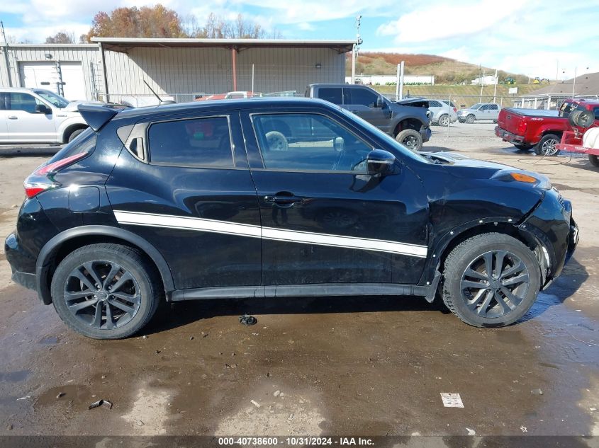 2015 Nissan Juke Sl VIN: JN8AF5MVXFT550159 Lot: 40738600