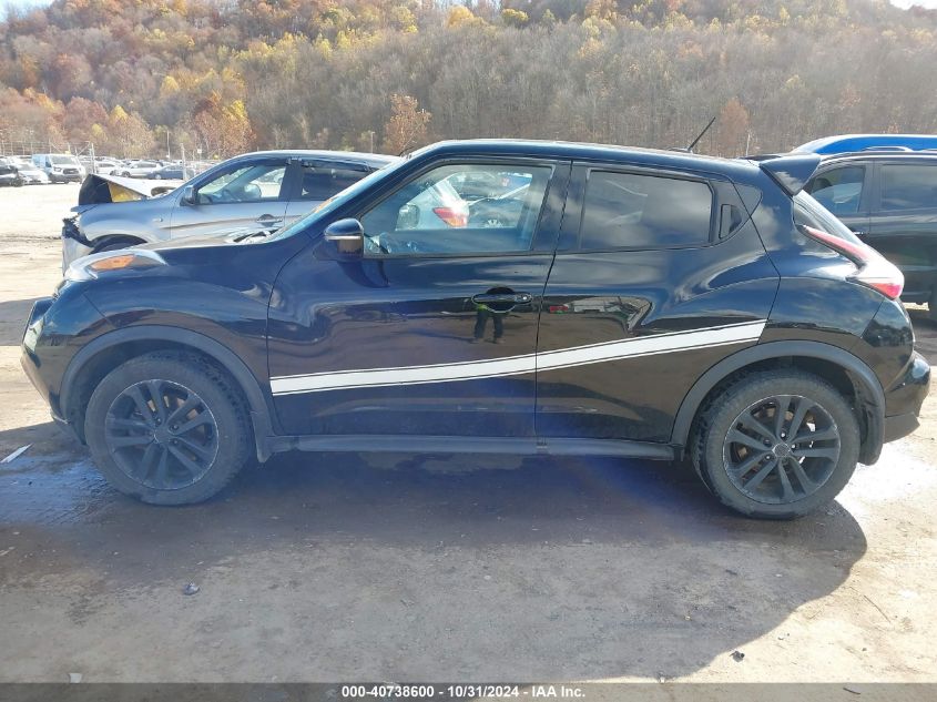 2015 Nissan Juke Sl VIN: JN8AF5MVXFT550159 Lot: 40738600