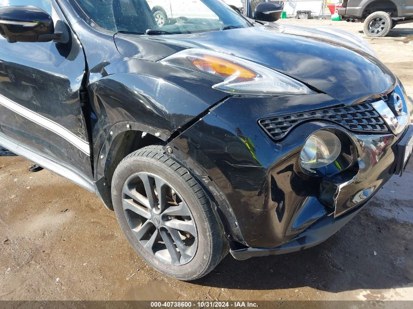 2015 Nissan Juke Sl VIN: JN8AF5MVXFT550159 Lot: 40738600