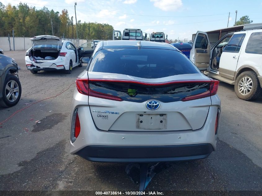 2018 Toyota Prius Prime Advanced VIN: JTDKARFP6J3087093 Lot: 40738614