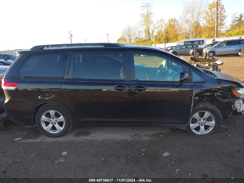 2013 Toyota Sienna Le V6 8 Passenger VIN: 5TDKK3DC3DS362352 Lot: 40738617