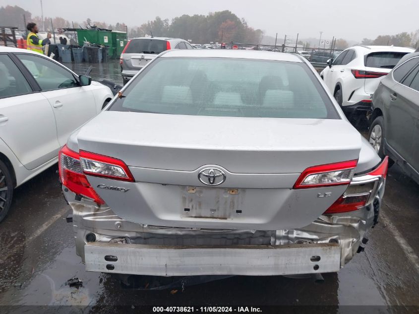 2014 Toyota Camry Le VIN: 4T1BF1FK6EU451788 Lot: 40738621