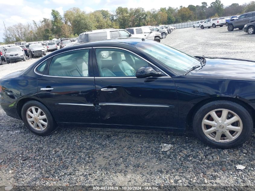 2005 Buick Lacrosse Cxl VIN: 2G4WD532751254627 Lot: 40738629