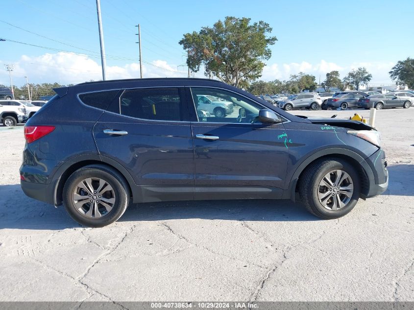 2014 Hyundai Santa Fe Sport 2.4L VIN: 5XYZU3LB8EG185703 Lot: 40738634