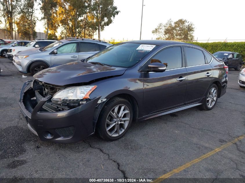 2015 Nissan Sentra Sr VIN: 3N1AB7AP0FY347106 Lot: 40738638