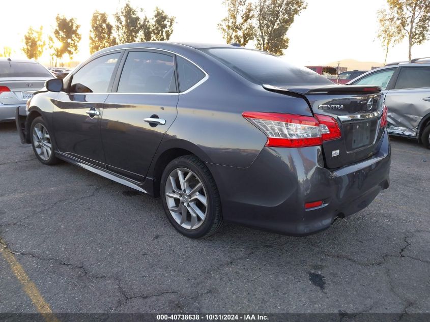 2015 Nissan Sentra Sr VIN: 3N1AB7AP0FY347106 Lot: 40738638