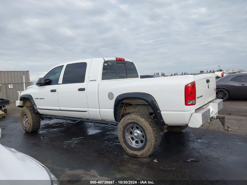 2006 Dodge Ram 2500 Laramie VIN: 3D7KS29C86G160164 Lot: 40738667