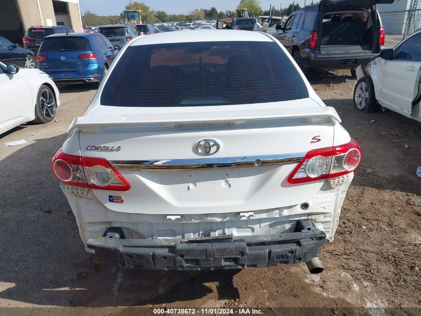 2013 Toyota Corolla S VIN: 2T1BU4EE8DC029993 Lot: 40738672