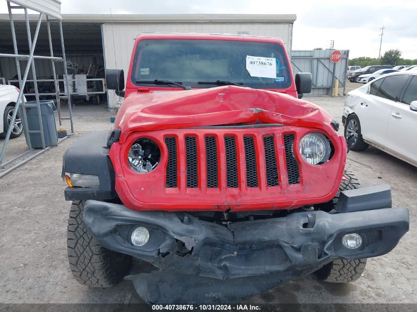 2021 Jeep Wrangler Unlimited Sport S 4X4 VIN: 1C4HJXDN1MW630837 Lot: 40738676