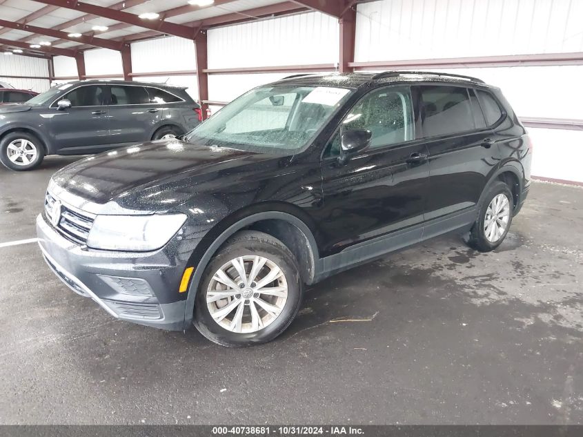 2020 Volkswagen Tiguan 2.0T S VIN: 3VV0B7AX2LM012779 Lot: 40738681