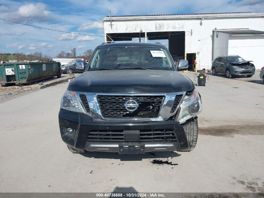 2019 Nissan Armada Sl VIN: JN8AY2NC6K9588355 Lot: 40738688