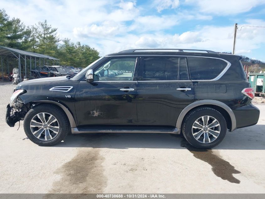 2019 Nissan Armada Sl VIN: JN8AY2NC6K9588355 Lot: 40738688