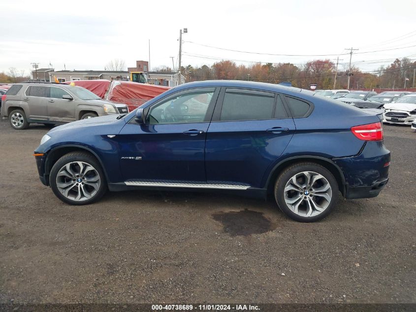 2013 BMW X6 xDrive50I VIN: 5UXFG8C59DL591198 Lot: 40738689