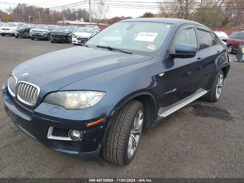 2013 BMW X6 xDrive50I VIN: 5UXFG8C59DL591198 Lot: 40738689