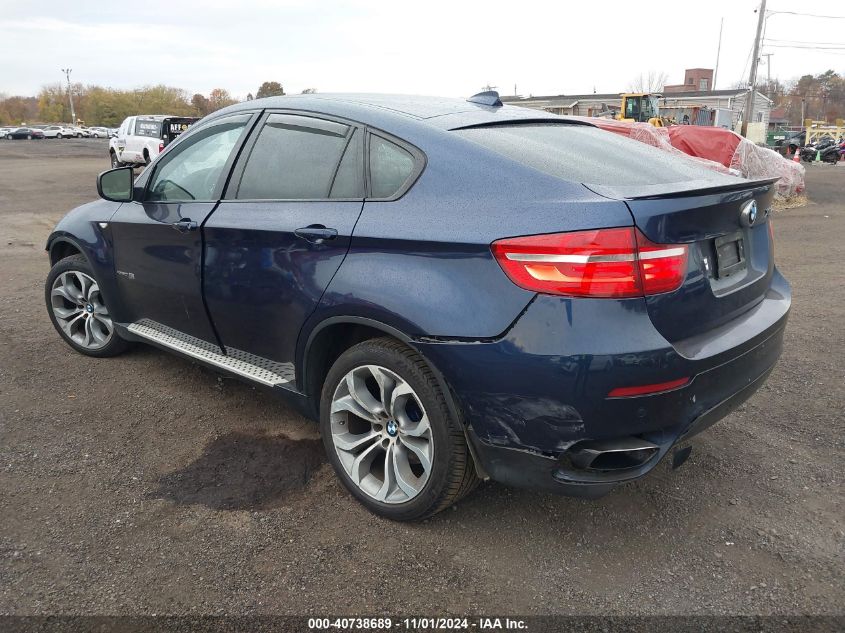 2013 BMW X6 xDrive50I VIN: 5UXFG8C59DL591198 Lot: 40738689