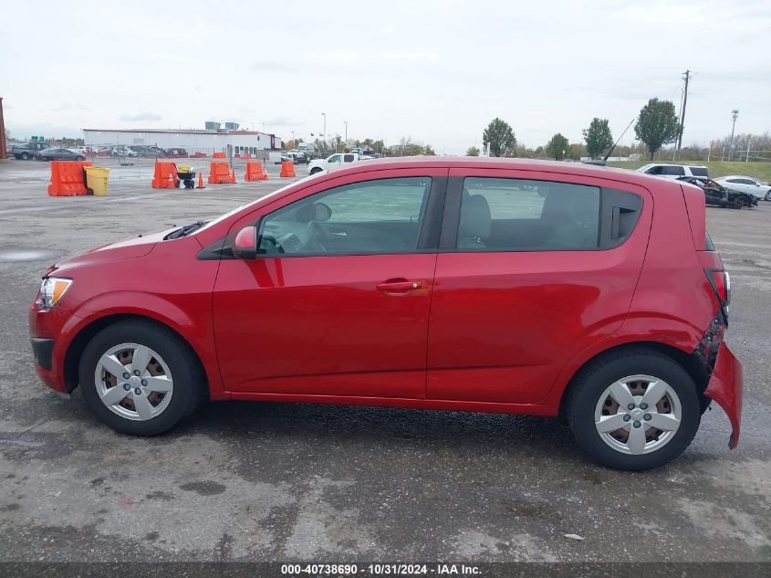 2013 Chevrolet Sonic Ls Auto VIN: 1G1JA6SH0D4136479 Lot: 40738690