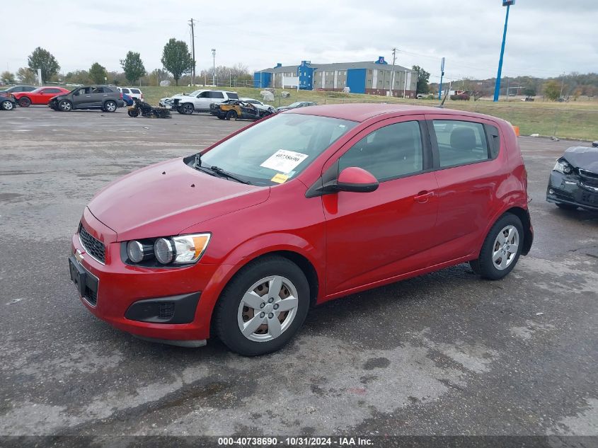 2013 Chevrolet Sonic Ls Auto VIN: 1G1JA6SH0D4136479 Lot: 40738690