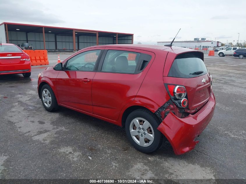 2013 Chevrolet Sonic Ls Auto VIN: 1G1JA6SH0D4136479 Lot: 40738690