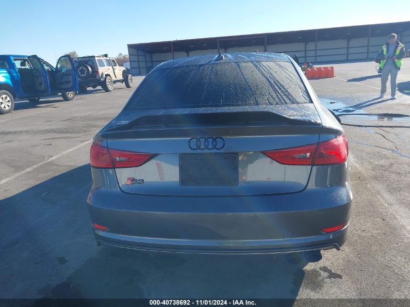 2015 Audi S3 2.0T Premium Plus VIN: WAUBFGFFXF1057849 Lot: 40738692