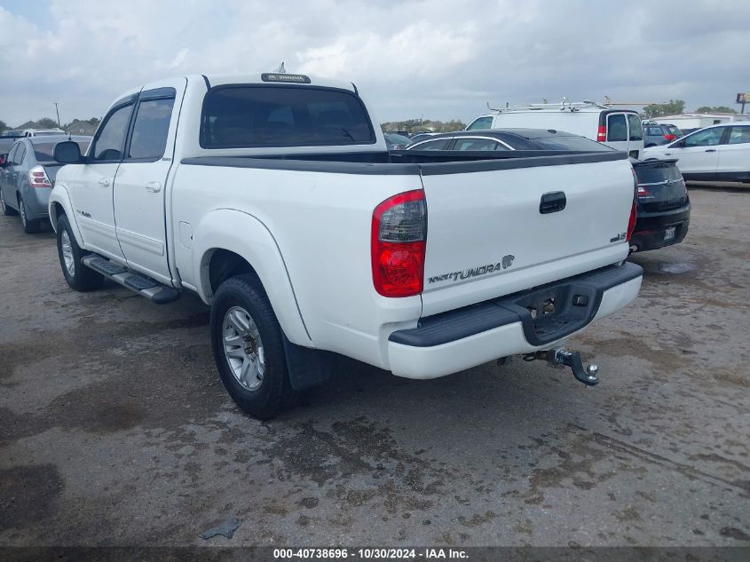 2006 Toyota Tundra Limited V8 VIN: 5TBET38116S507063 Lot: 40738696