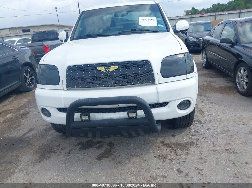 2006 Toyota Tundra Limited V8 VIN: 5TBET38116S507063 Lot: 40738696