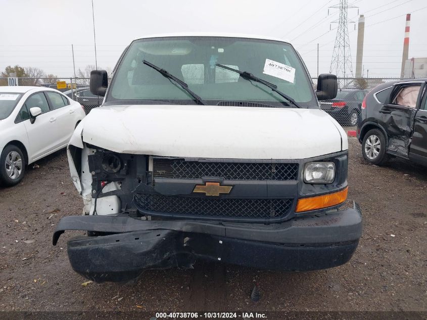 2012 Chevrolet Express 1500 Work Van VIN: 1GCSGAFX6C1165922 Lot: 40738706