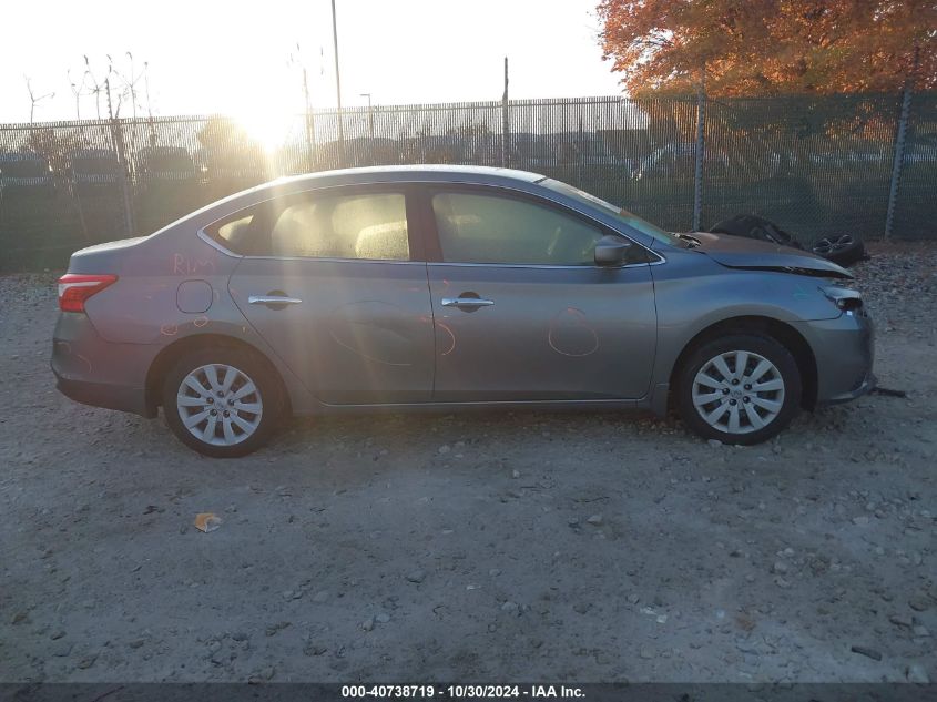 2017 Nissan Sentra Sv VIN: 3N1AB7AP0HY320040 Lot: 40738719