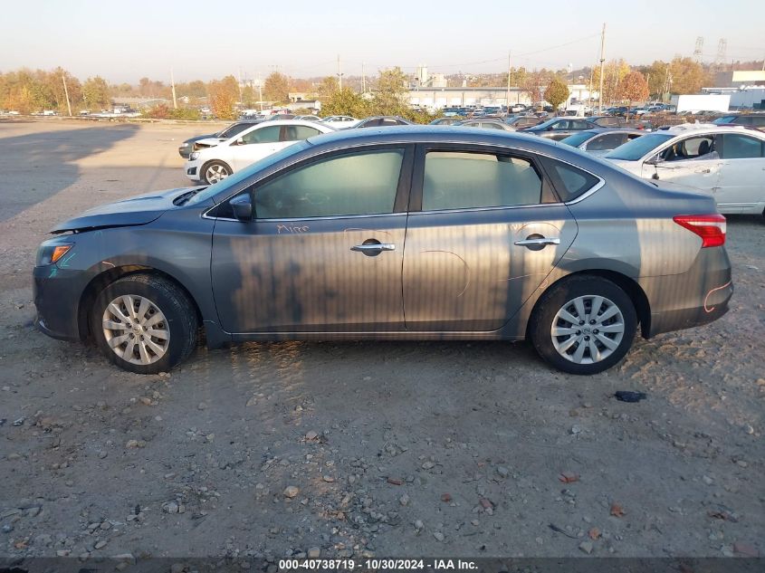 2017 Nissan Sentra Sv VIN: 3N1AB7AP0HY320040 Lot: 40738719