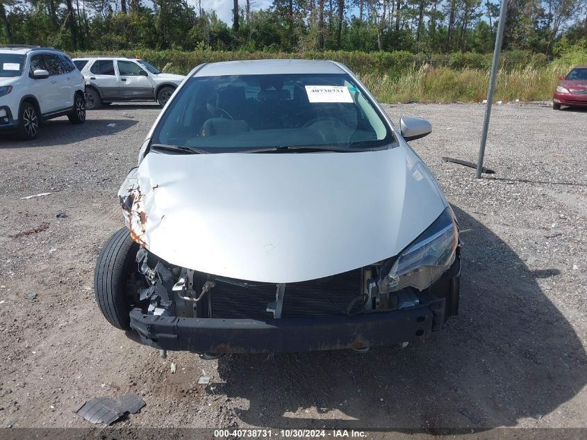 2018 Toyota Corolla Le VIN: 2T1BURHE8JC118807 Lot: 40738731