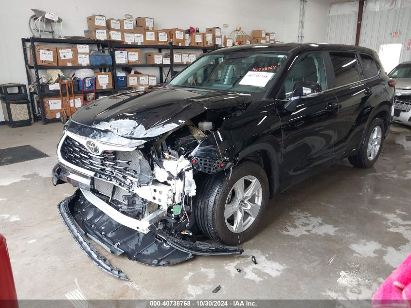 VIN 5TDKDRAH6PS501357 2023 TOYOTA HIGHLANDER no.2