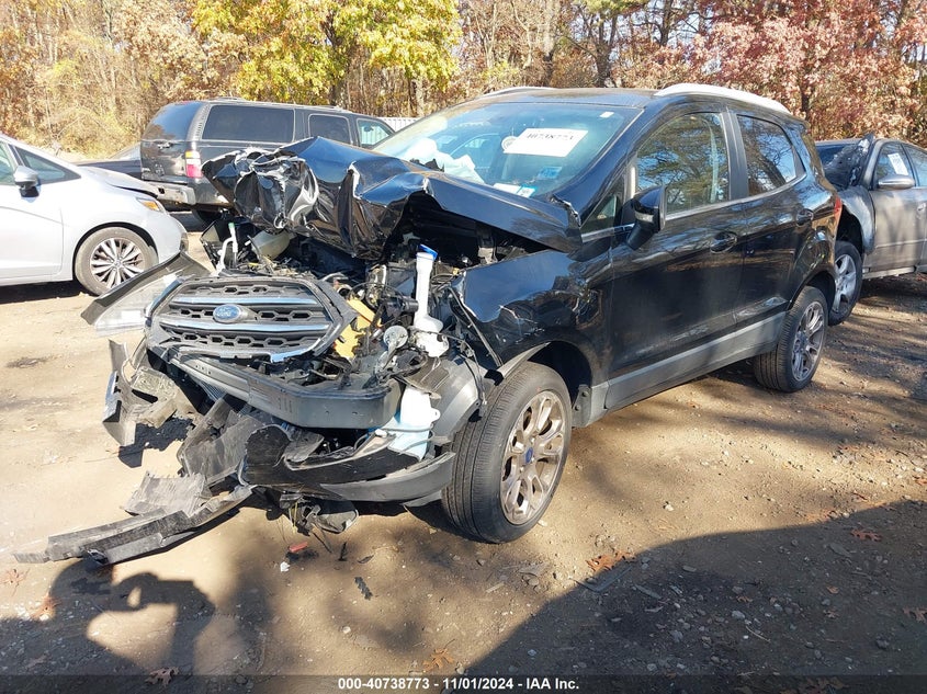 VIN MAJ6S3KL2KC264387 2019 FORD ECOSPORT TITANIUM