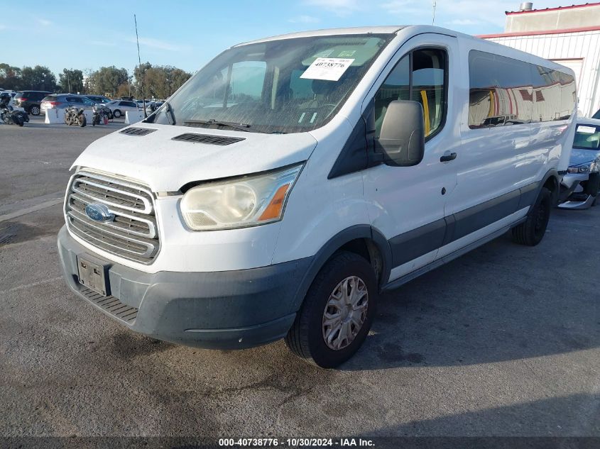 2015 Ford Transit-350 Xlt VIN: 1FBZX2ZMXFKA37921 Lot: 40738776