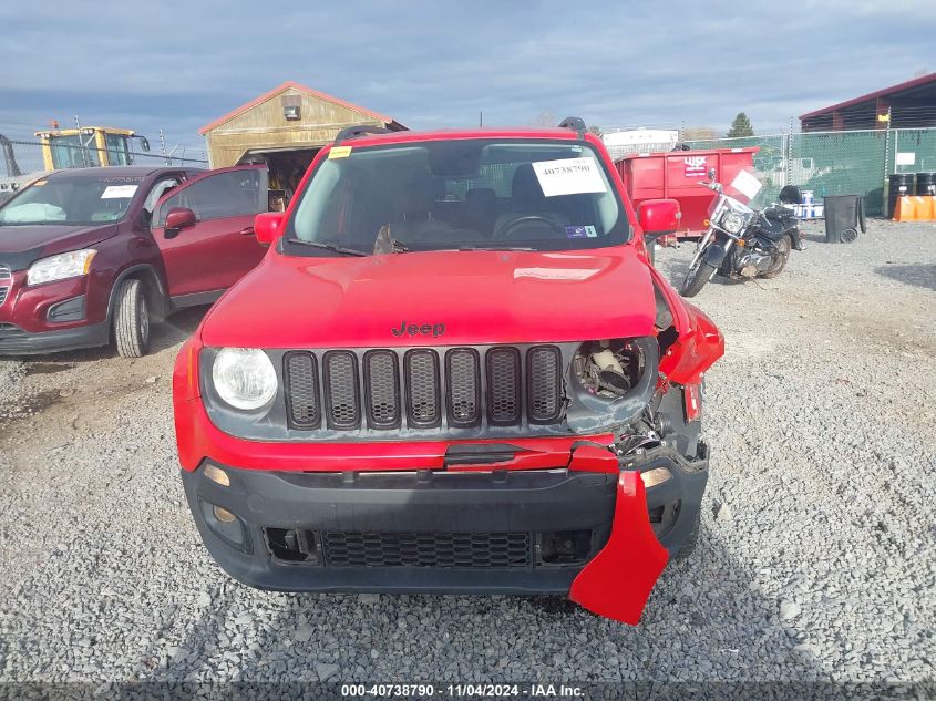 2017 Jeep Renegade Altitude 4X4 VIN: ZACCJBBB1HPF49460 Lot: 40738790