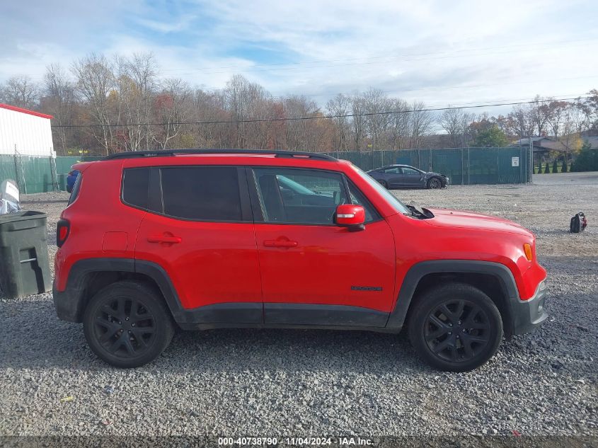 2017 Jeep Renegade Altitude 4X4 VIN: ZACCJBBB1HPF49460 Lot: 40738790